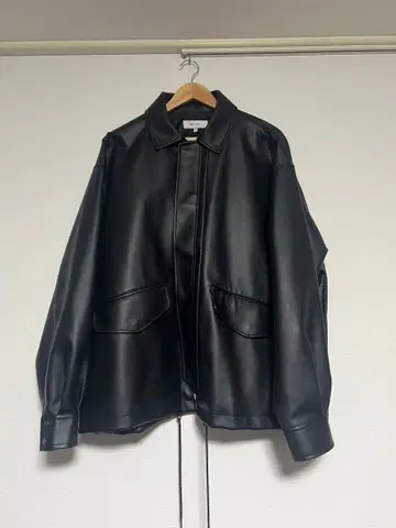 페이크 가죽 자켓 L