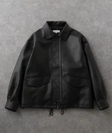 페이크 가죽 자켓 L