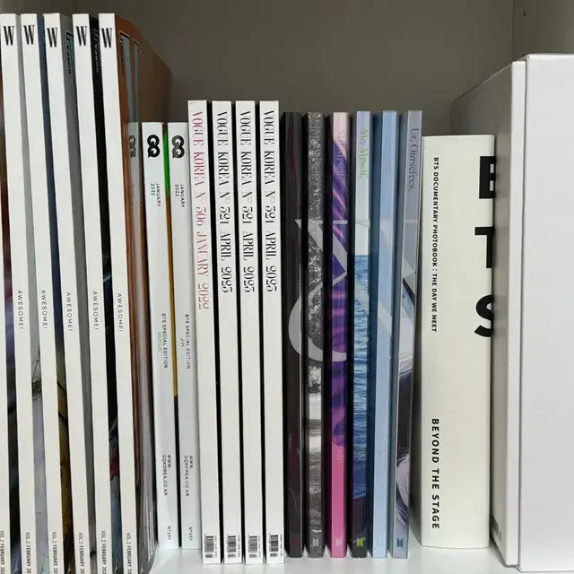 방탄 더블유 지큐 보그 me, myself 비욘스 디아이콘 일괄 판매