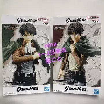 Grandista 진격의 거인 리바이 엘렌 세트 피규어