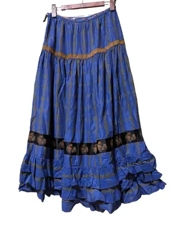 JeanPaulGAULTIER(고티에) 머메이드 스커트 꽃무늬 자수 63