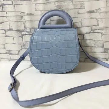 거의 미사용 제이앤엠 데이비드슨 미니 숄더백 악어 엠보싱