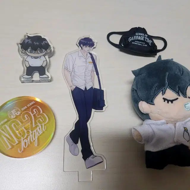 가비지타임 갑타 최종수 10cm 인형 코롯토 아크릴 스탠드 일괄 양도