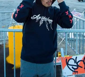 BackChannel Amsterdam 풀오버 후드티