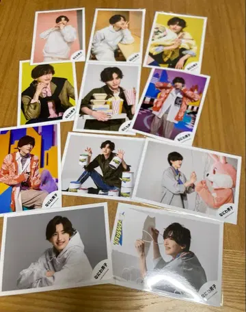 나니와단시 미치에다 슌스케 / POP MALL 공식 사진 11장 세트