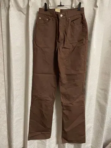 Levi's W519 브라운 데님 팬츠 31
