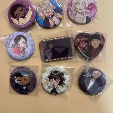 명탐정 코난 캔뱃지 묶음 판매 9개 세트