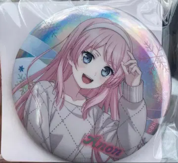 뱅드림 오로라 캔뱃지 GiGO 한정판 치하야 아논