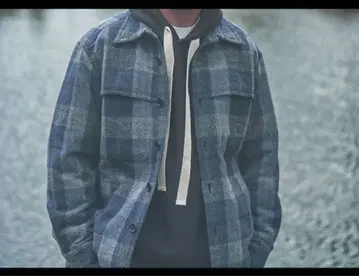 hem vent CPO 셔츠 오버 셔츠