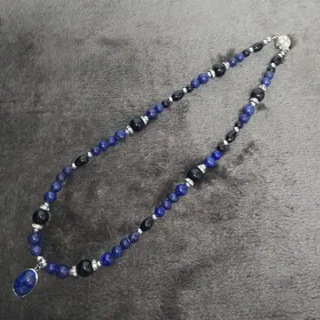 청금석 오닉스 목걸이