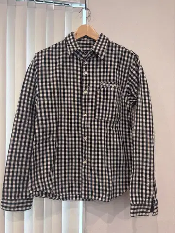 SHIPS 체크 무늬 긴팔 셔츠 L