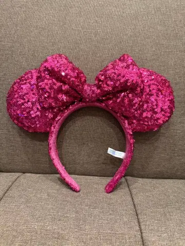 미니 스팽글 머리띠