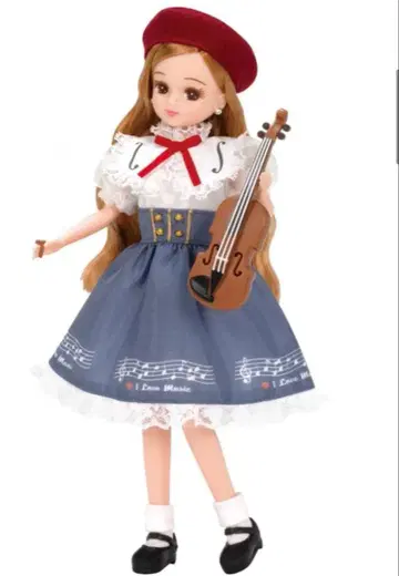 리카짱 인형 바이올린 레슨 LW-19