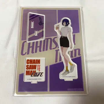 체인소 맨 카페 아크릴 스탠드 레제