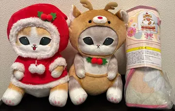 모프 샌드 mofusand 봉제 인형 러그 매트 세트