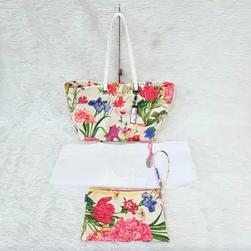 [ 미사용품 ] Think Bee (씽크비) 토트백 꽃무늬 아피스 엔젤