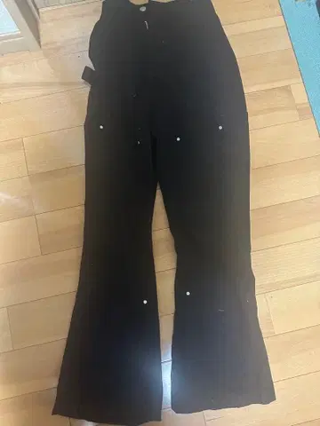 00s archive flare denim studs opium