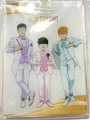 몹사이코100 TSUTAYA 아크릴 아트 보드 시게오 레이겐 세리자와