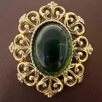 BALLOU REG'D 브로치 빈티지 핀브로치 카보숑