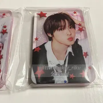 글리터 쉐이커 nct wish 리쿠 아크릴 키링 아크릴 스탠드 키링