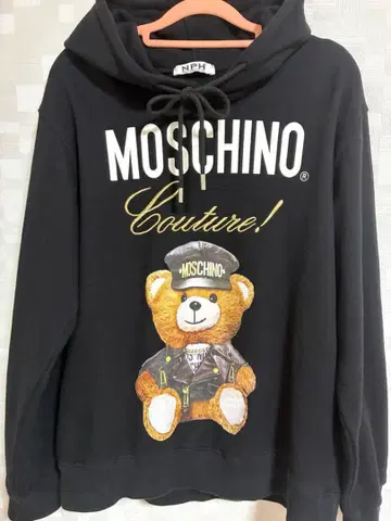 모스키노 MOSCHINO 후드티 베어