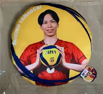 네이션스 리그 2025 기념 라운드 미니 쿠션 야마우치 선수