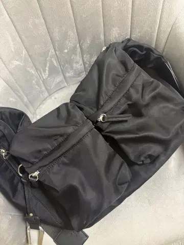 JEANASIS 나일론 벨트 바디 BAG 블랙