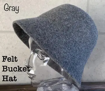 배송비 포함 새상품 모자 펠트 버킷 햇 울 100% 버킷햇 가을/겨울 G