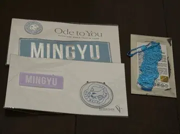 SEVENTEEN 세븐틴 민규 와펜 키링 세트