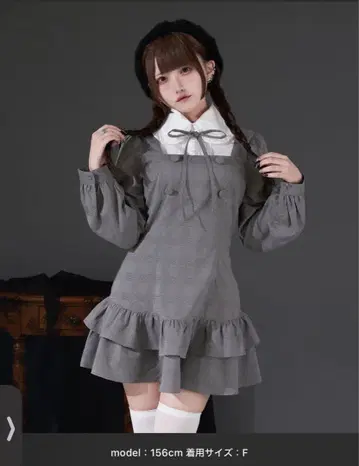 [ Pal elfy ] 클래시컬 셔츠 레이어드 원피스