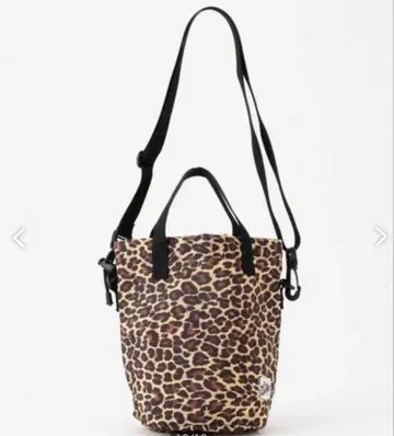 Drifter 레오파드 무늬 드리프터 2way 숄더백 파우치 레오파드