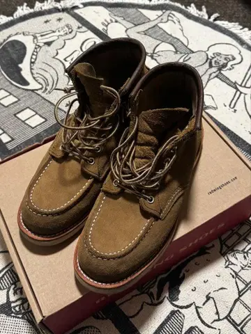RED WING CLASSIC WORK #8881 올리브 모하베