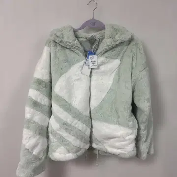 지금만 선물 증정 ADIDAS 플리스 자켓 S 사이즈 라이트 그린
