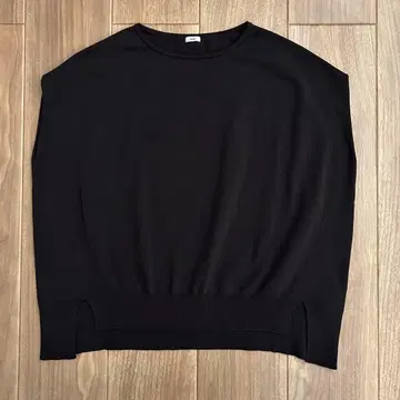 IENA 2025SS 코튼 스트레치 NEO 와이드 크루 풀오버