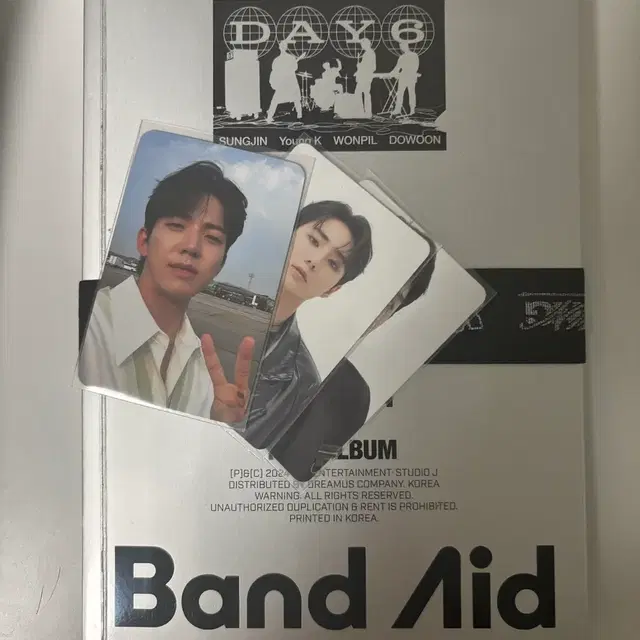 데이식스 앨범/포카 팔아요