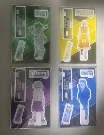 HUNTER x HUNTER 생일 명장면 디오라마 피규어 4체 세트