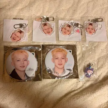 TREASURE  캔뱃지 얼굴 아크링 키링 묶음 판매