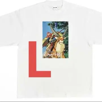 당일 발송 모노노케 히메 리바이벌 T셔츠 L 사이즈