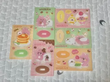 다이소 카나헤이의 작은 동물 아크릴 스탠드 전 6종 세트