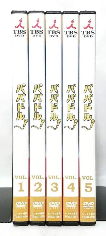 파파돌 [ DVD ] 전 5권 세트