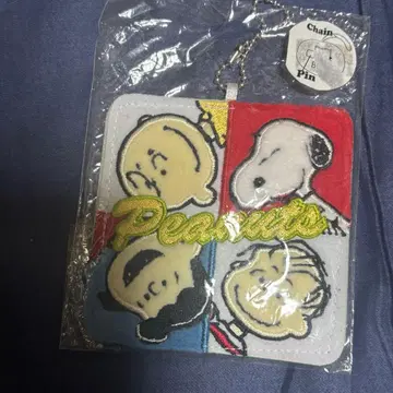 SNOOPY 와펜 배지 스트랩