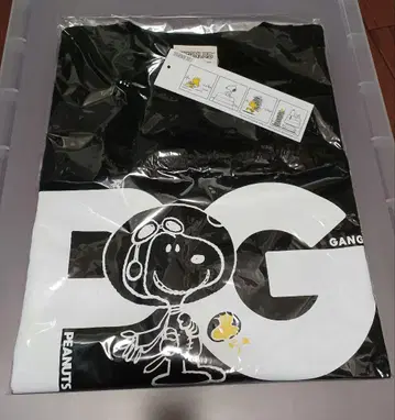 포르노그라피티 스누피 T셔츠 블랙