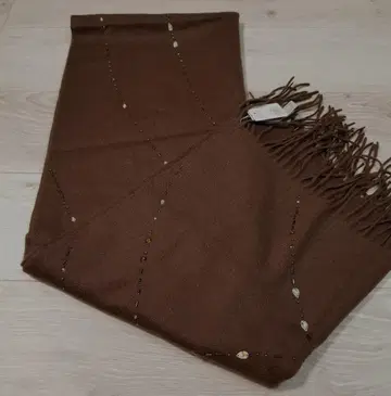 [ 새상품 ] LUM et LUX 캐시미어 100% 머플러 스와로브스키