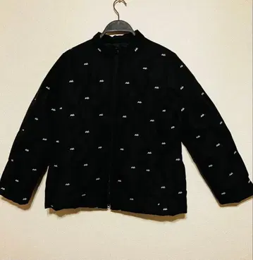 t.b. 센소유니코 올 패턴 다운 자켓 블랙