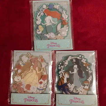 디즈니 프린세스 아크릴 스탠드 세트
