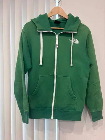 THE NORTH FACE 그린 후드티