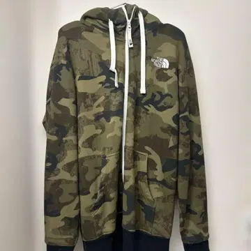 THE NORTH FACE 카모플라쥬 집업 후드티