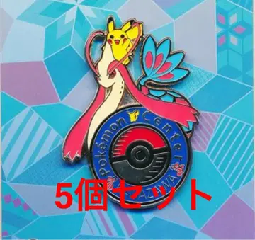 포켓몬 센터 카나자와 한정판 로고 핀즈 5개 세트