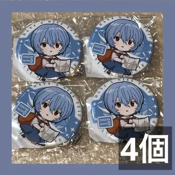 에반게리온 선샤인 시티 프린스 호텔 가챠 캔뱃지 레이