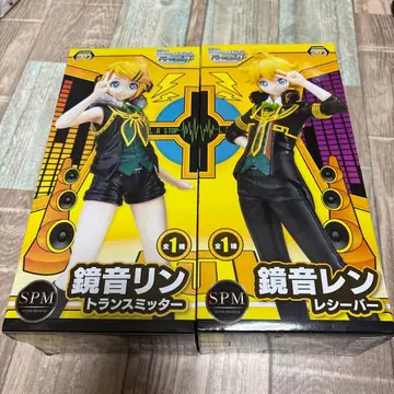 카가미네 린 트랜스미터 & 렌 리시버 피규어 세트